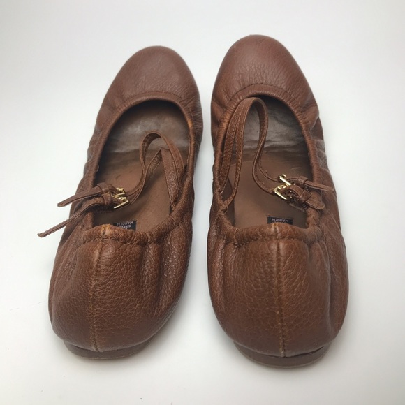 Steven by Steve Madden | Brown Leather Flats - Picture 4 of 4